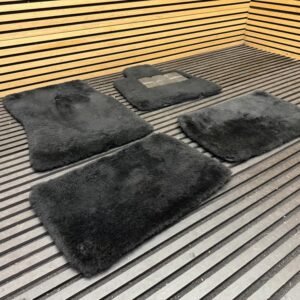 Rolls-Royce black floor mats