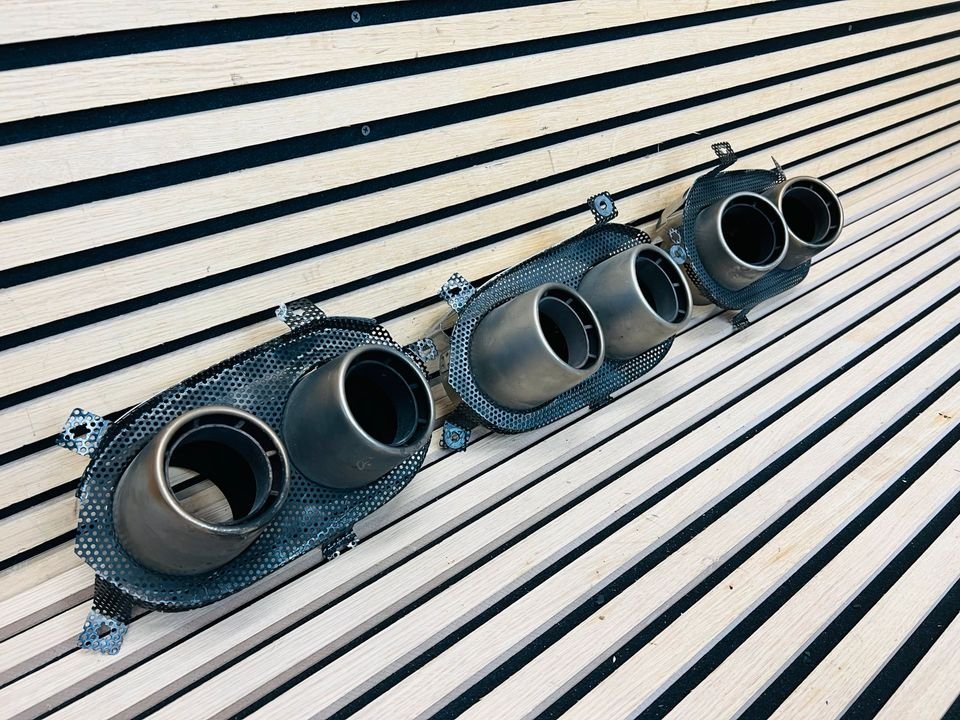 Ferrari California T Exhaust Tailpipes
