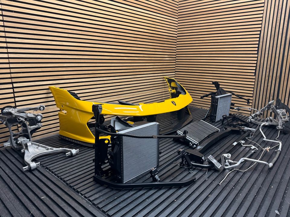 Lamborghini Temerario front bumper radiator support