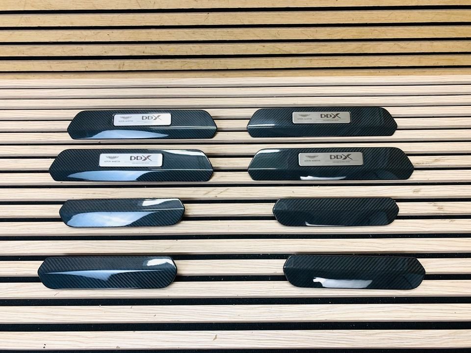 Aston Martin DBX Carbon Door Sill Plates