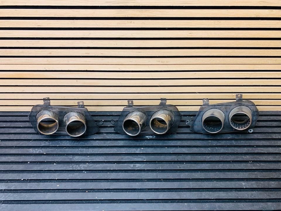 Ferrari Portofino exhaust tailpipe trims
