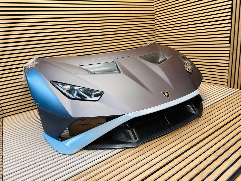 Lamborghini Huracán STO Hood, Front Bumper & Headlights