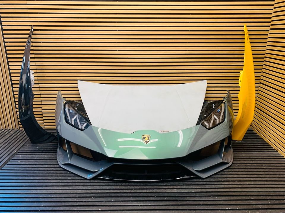 Lamborghini Huracán EVO Hood, Bumper, Headlights & Fenders - Image 4