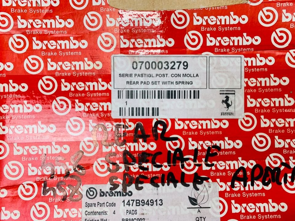 Ferrari 458 Speciale Ceramic Brake Pads - Image 2