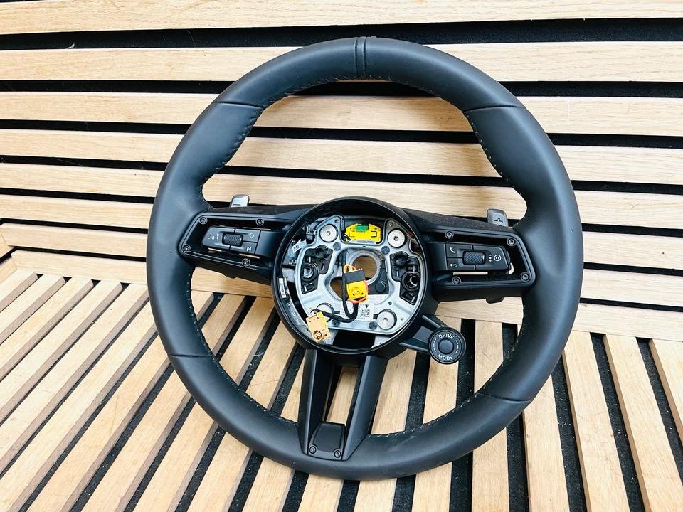 Porsche 992 Leather Steering Wheel