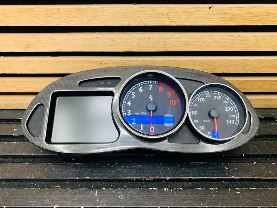 Ferrari 612 Scaglietti 612 Sessanta carbon instrument cluster