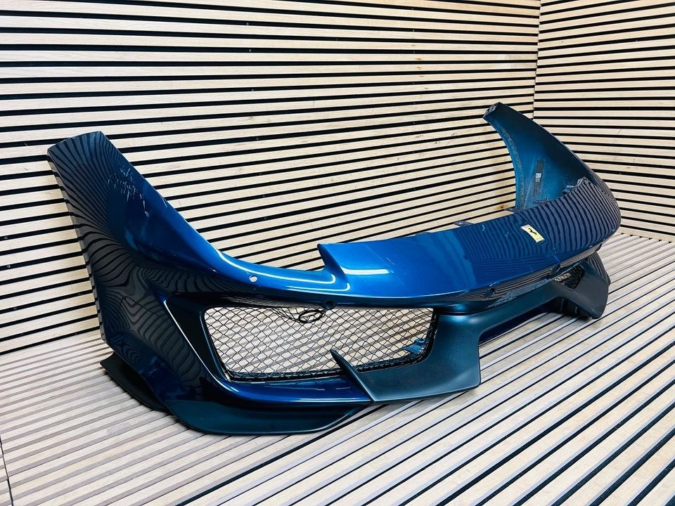 Ferrari 488 Pista Front Bumper Carbon Splitter Spoiler